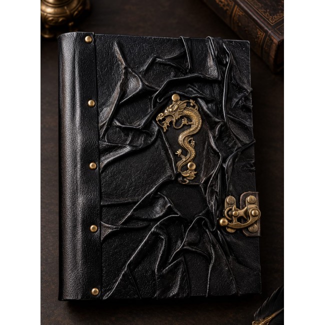 16cm x 21cm  big leather notebook -6